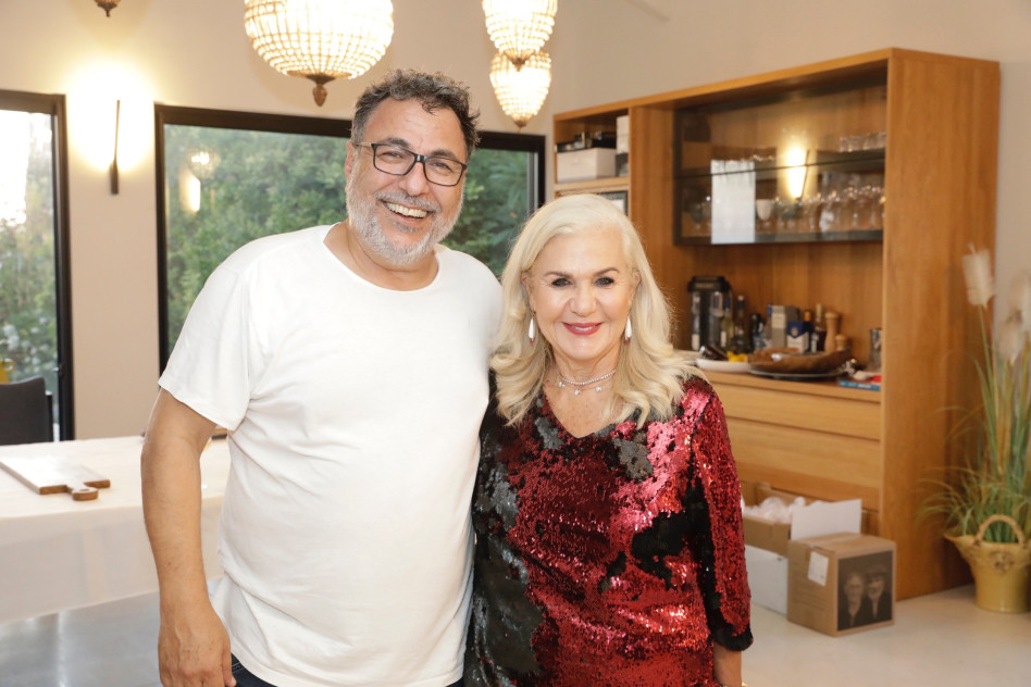 עתליה שמלצר וחיים כהן (צילום: יעל צור)