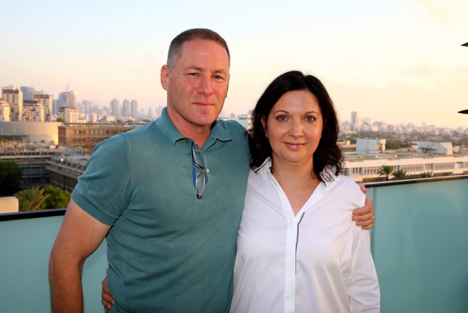 אירינה נבזלין ודן תדמור (צילום: איציק בירן)