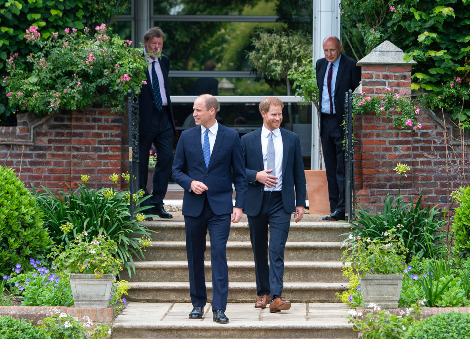 הנסיך וויליאם, הנסיך הארי (צילום: WPA Pool/Getty images)
