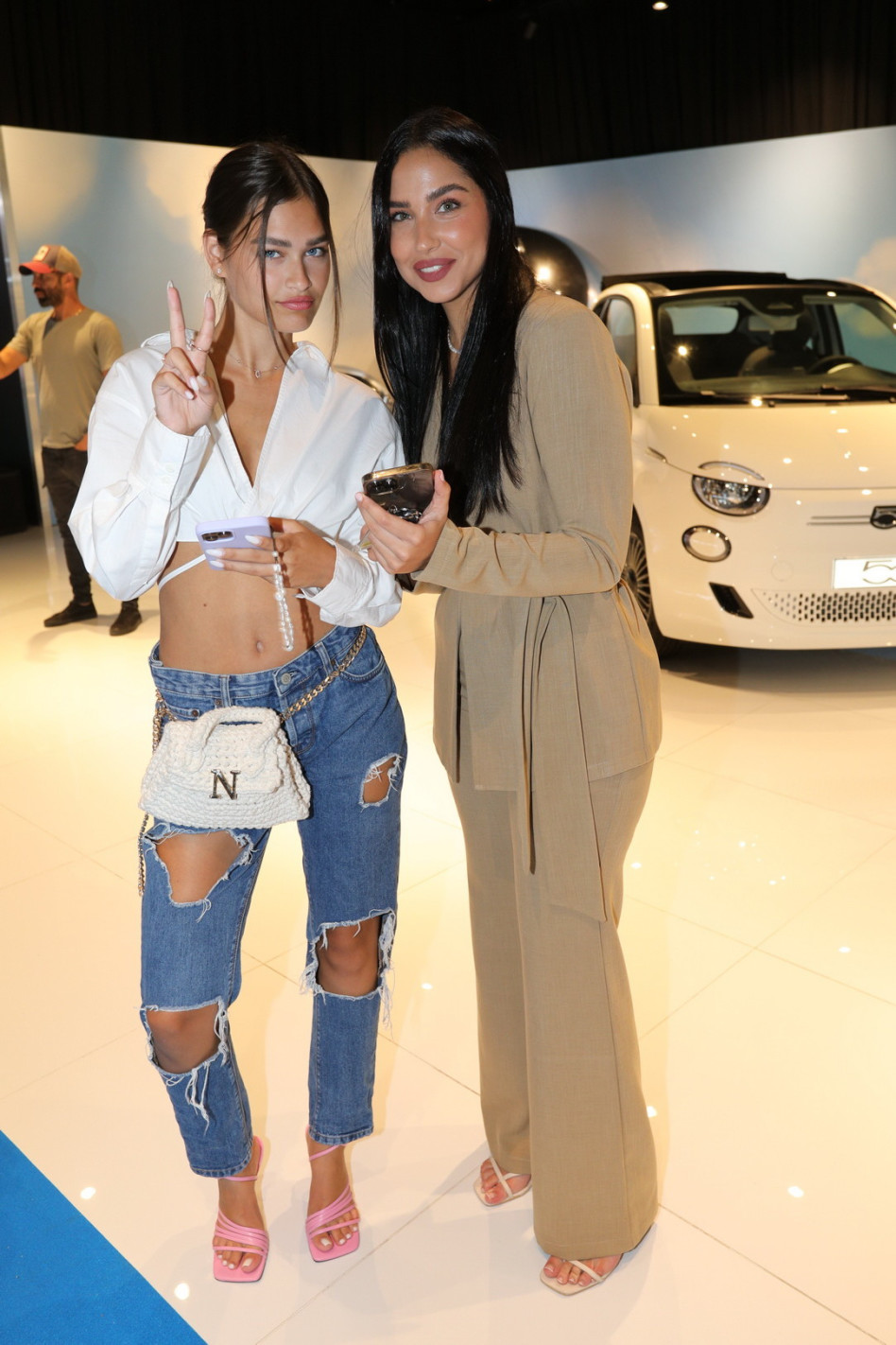 קארין גרינברג, רומי פרנקל (צילום: רפי דלויה)