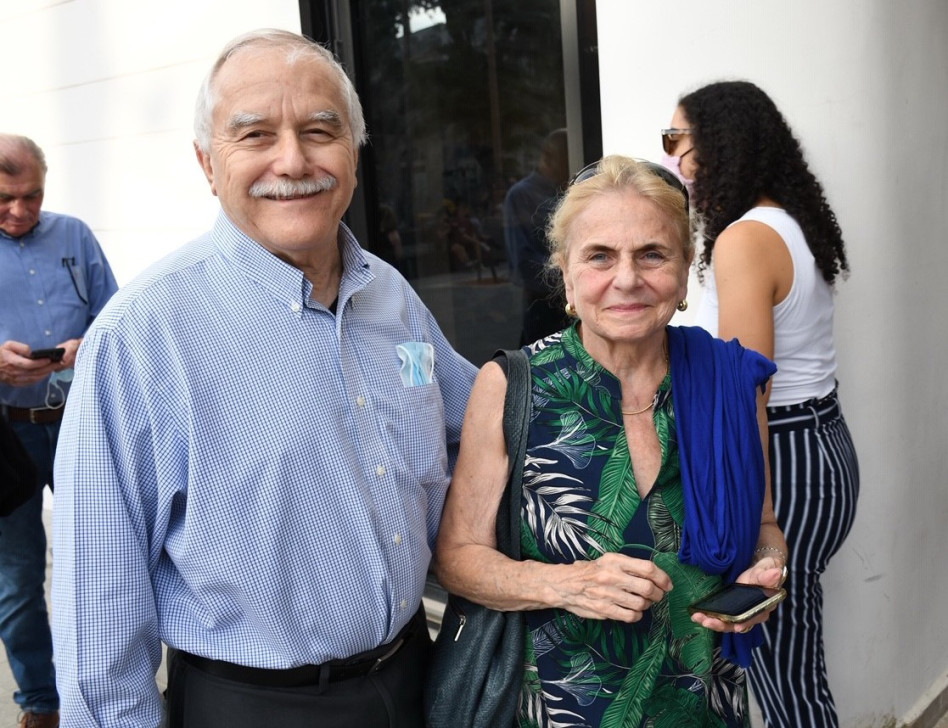 אלה ויאיר שמיר (צילום: אביב חופי)