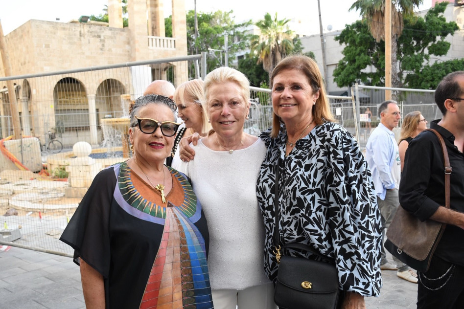 דליה רבין, רותי היילפרן וחנה פרי- זן&nbsp; (צילום: אביב חופי)