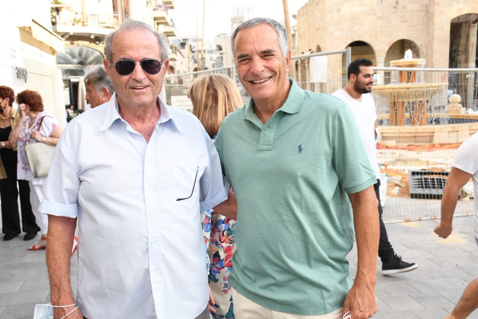 אורן מוסט ושבתאי שביט (צילום: אביב חופי)