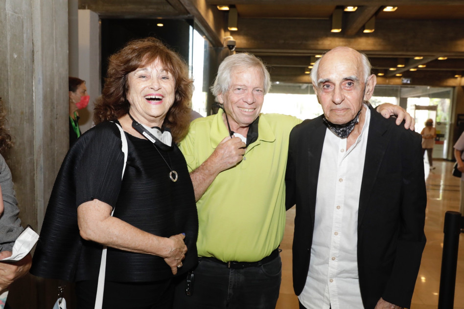 דן איתן משה ועדנה צור (צילום: יעל צור)