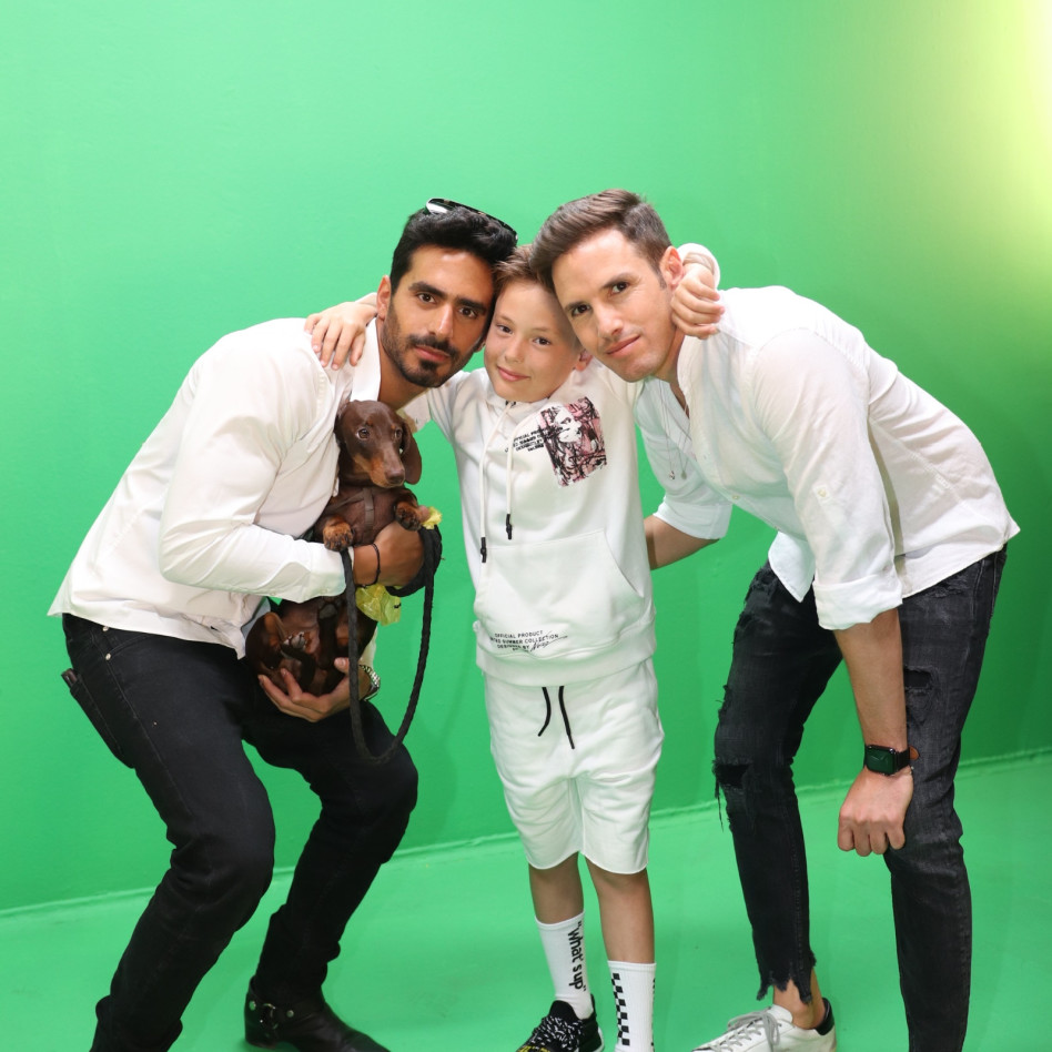 ינאי פרישר גוטמן, רוי פרישר גוטמן, פלג לוי (צילום: אור גפן)