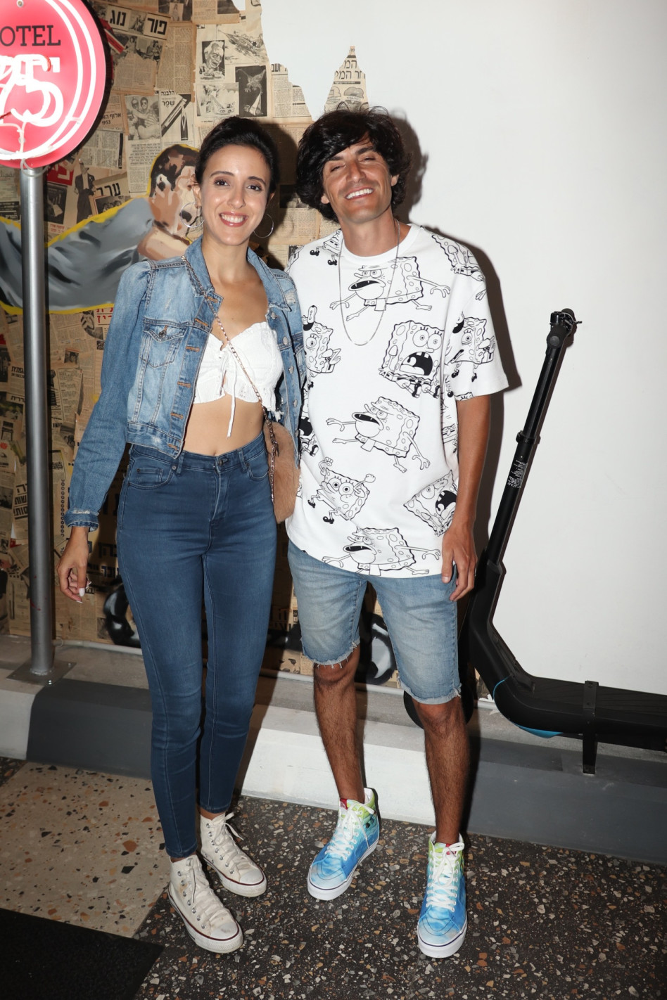 מני ממטרה, פרלה דנוך (צילום: אור גפן)