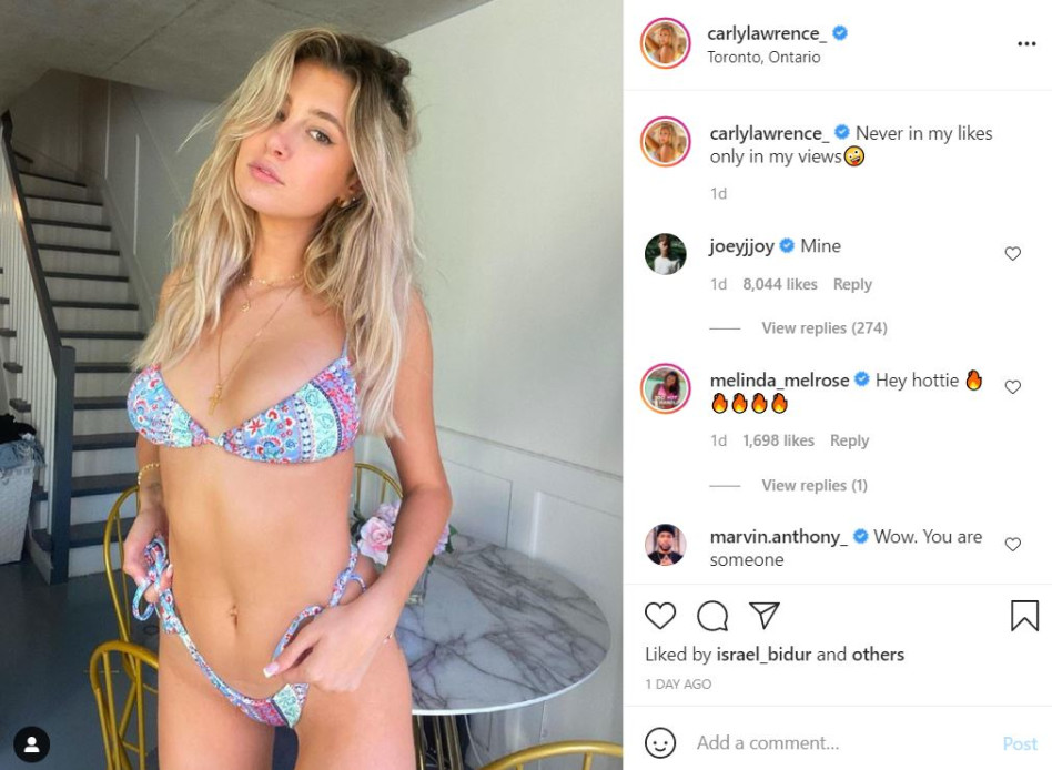 קרלי מחם, לוהט, רותח. נטפליקס (צילום: צילום מסך אינסטגרם)