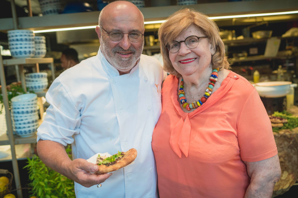 רות סירקיס וארז קומורובסקי&nbsp; (צילום: אילן ספרא)