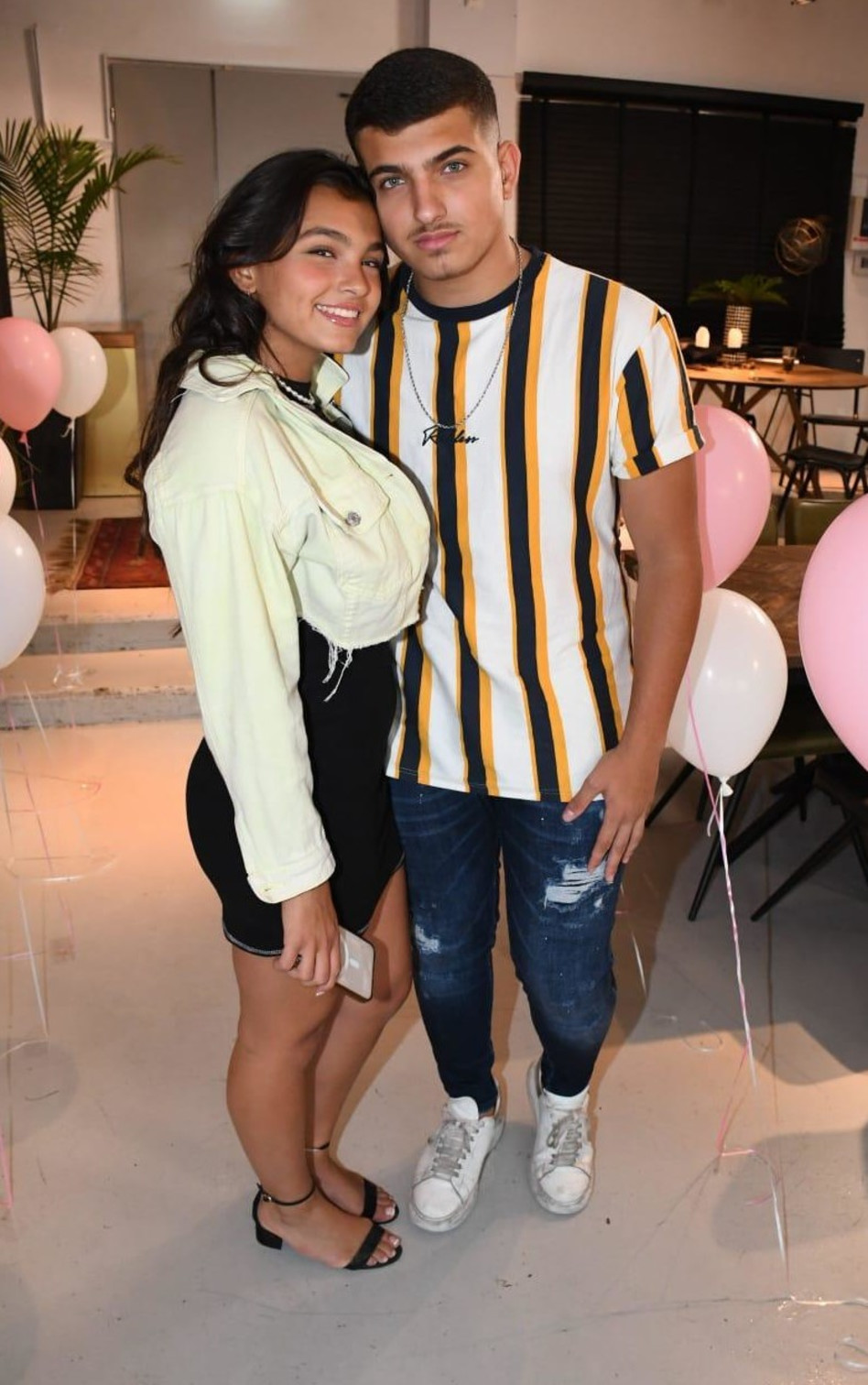 ליאם גולן, אלין גולן (צילום: אביב חופי)