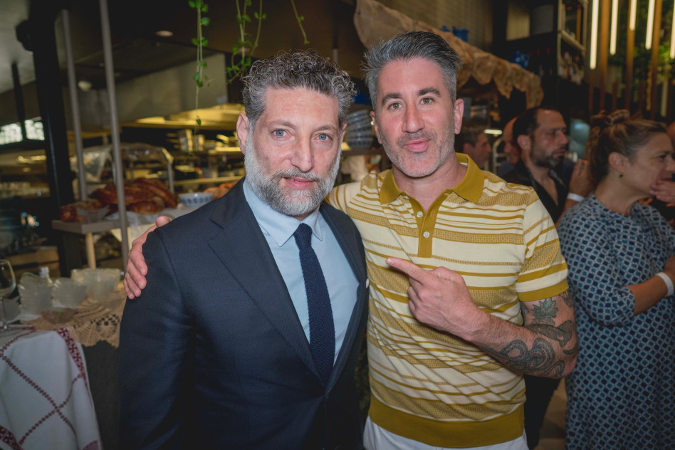 מייקל סולומנוב ואסף גרניט (צילום: אילן ספירא)