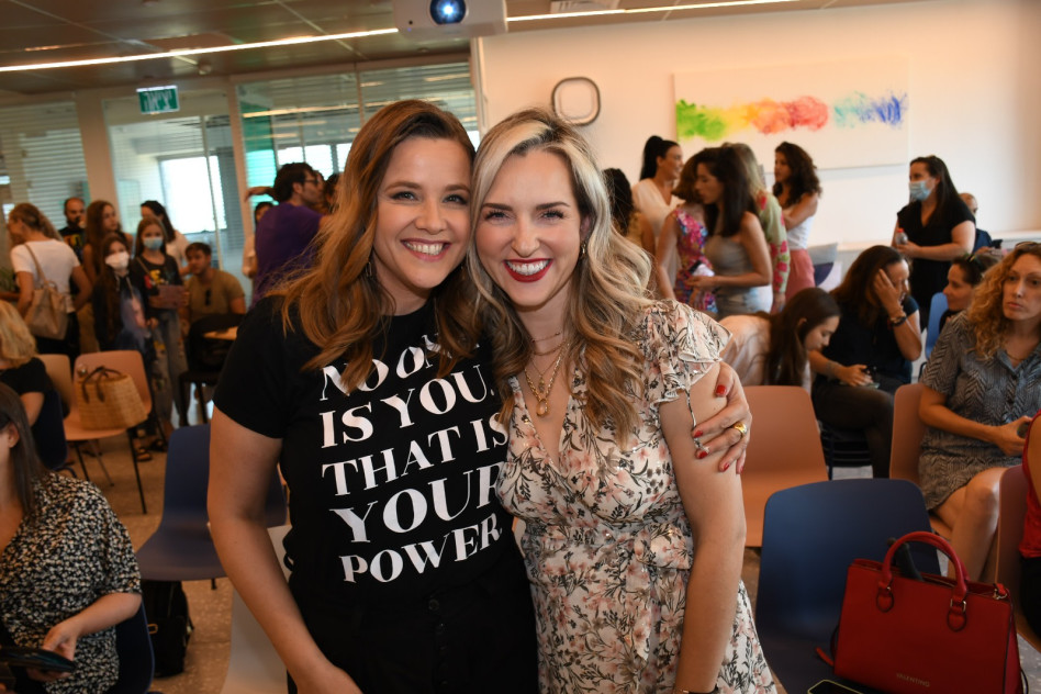 פאולה רוזנברג, אשלי וקסמן בקשי (צילום: אביב חופי)