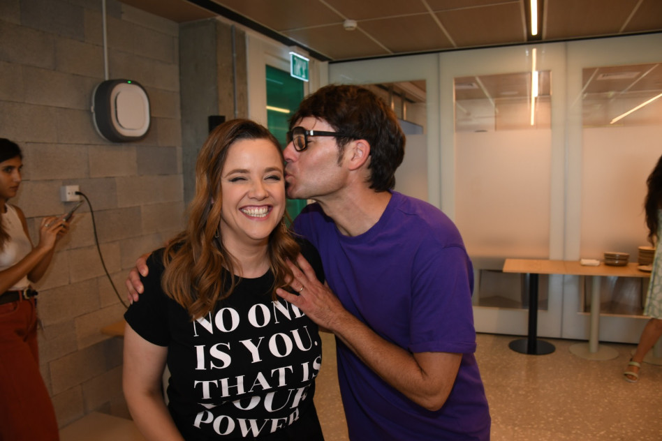 ליאון רוזנברג, פאולה רוזנברג (צילום: אביב חופי)