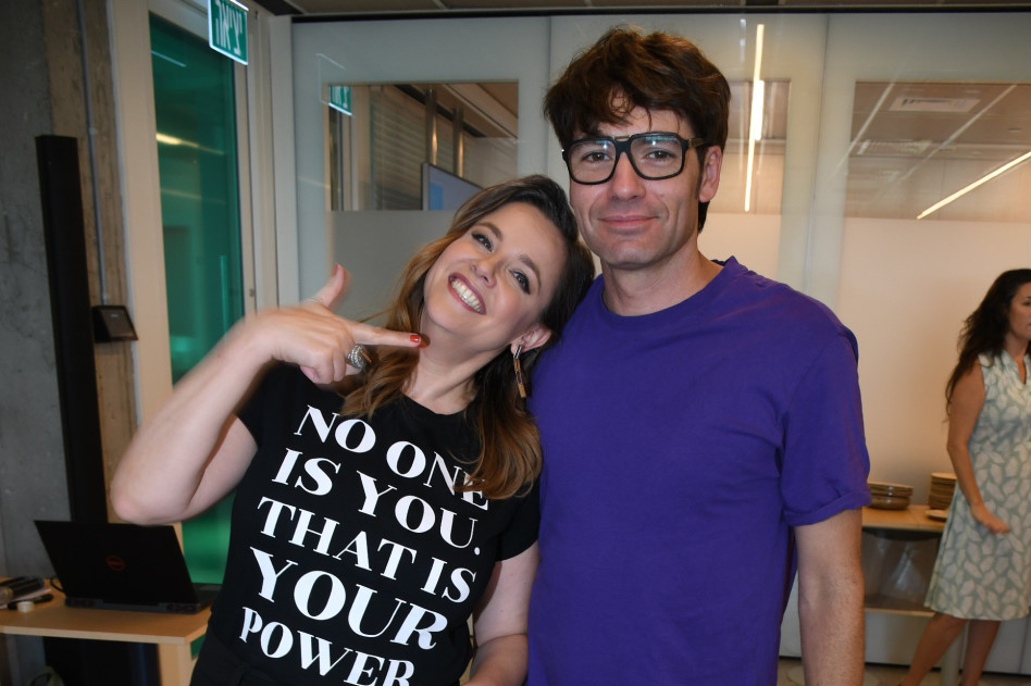 ליאון רוזנברג, פאולה רוזנברג (צילום: אביב חופי)