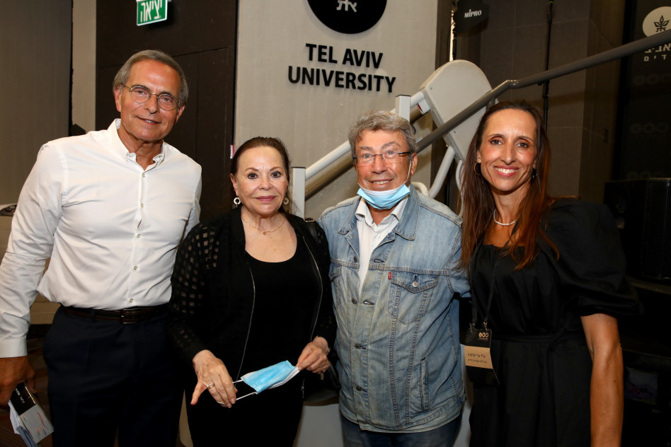 עדי אולמרט נועם סמל גילה אלמגור ואמנון דיק (צילום: איציק בירן)