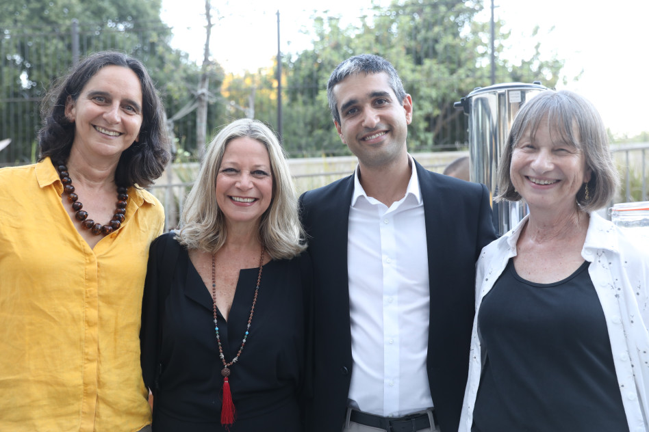 &nbsp;פרופסור תמר דיין, ד''ר אורי שרון, מיקי חיימוביץ, פרופ' נגה קרונפלד-שור (צילום: נועם ריבקין פנטון)