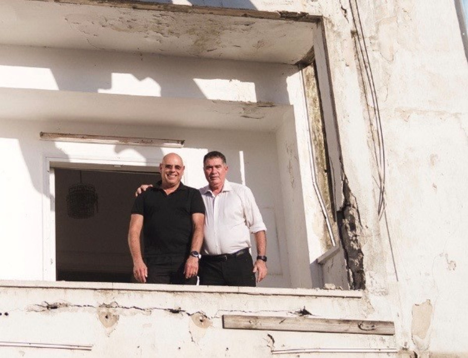 ראול סרוגו וחיים פייגלין (צילום: ינאי אלפסי)