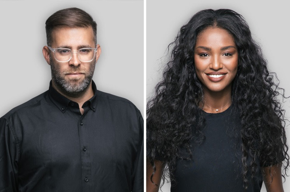 טיטי איינהו ואורן חזן (צילום: מיכה לובטון)