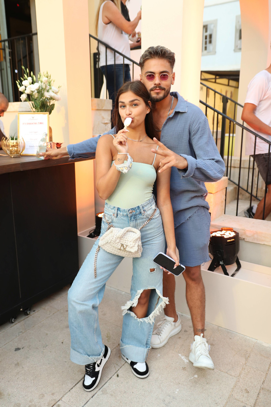 רועי סנדלק, רומי פרנקל (צילום: אור גפן)