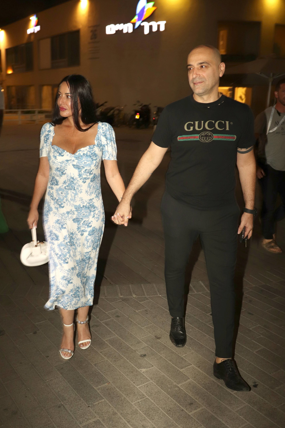 עוזי אזולאי, מאיה בוסקילה (צילום: אור גפן)