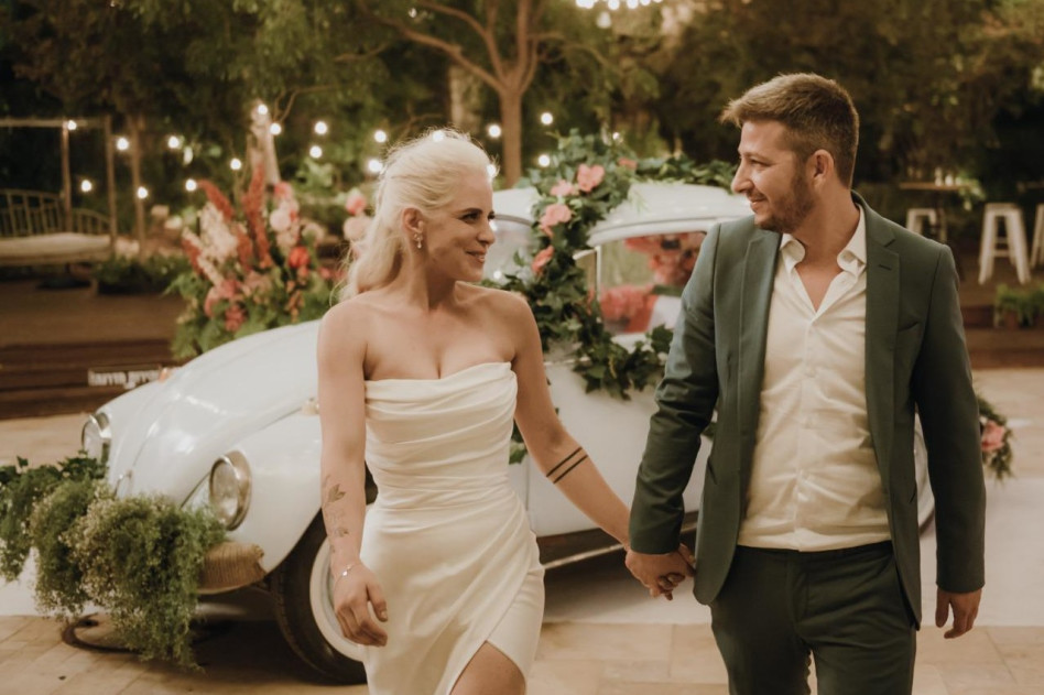 מנור ברטוב ובן נדל, חתונה ממבט ראשון (צילום: אלון גרובר)