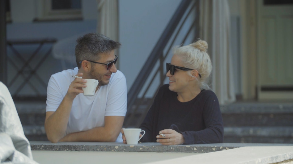 מנור ברטוב ובן נדל, חתונה ממבט ראשון (צילום: קשת 12,גיל הפקות)