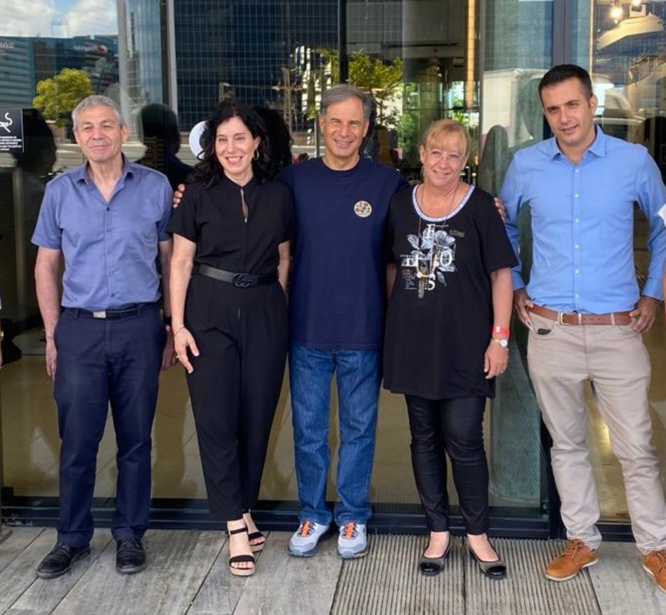 רן לבנה, ליאת בן דוד, איתן סטיבה, ענבל קרייס &nbsp;ואבי בלסברגר (צילום: אלעד מלכה)