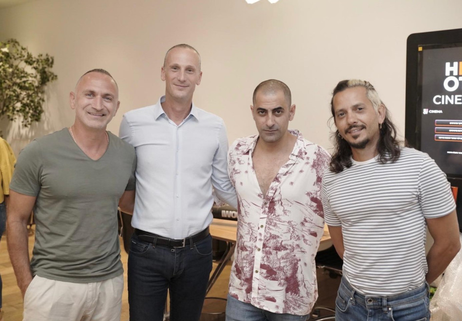 ציון ברוך, אסי ישראלוף, &nbsp;משה ארדר ושלום מיכאלשווילי (צילום: ליאור שמחי)