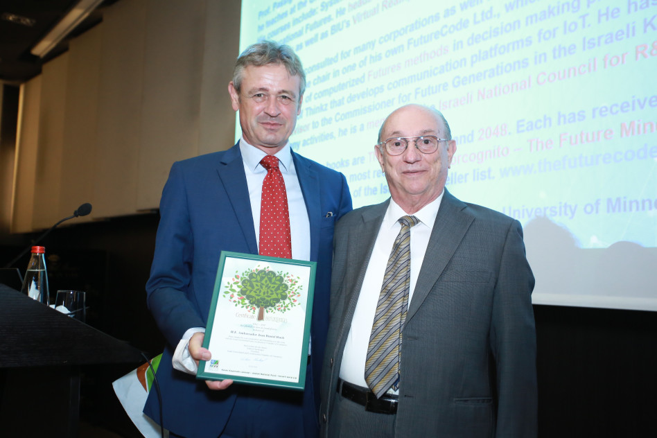 גדעון המבורגר וז'אן דניאל רוש (צילום: דרור איתן)