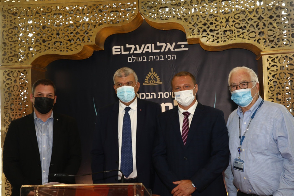 עמיקם בן צבי, יואל רוזבוזוב, איברהים ביווד ואביגל שורק (צילום: סיון פרג')