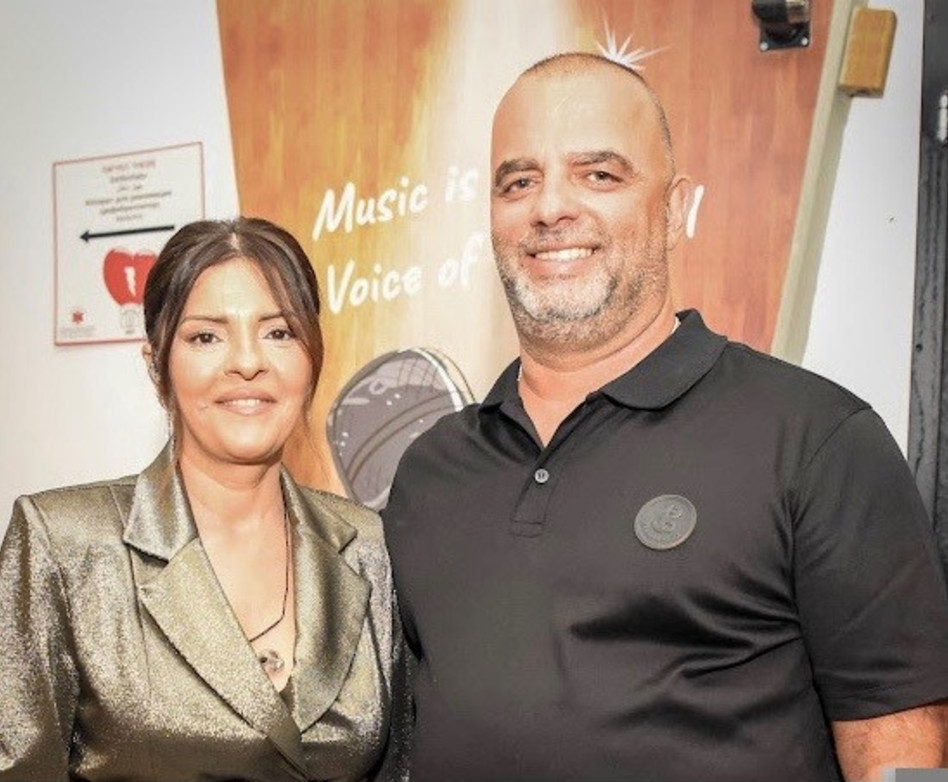 אייל רביד וזהבה בן  (צילום: אורית סיני)