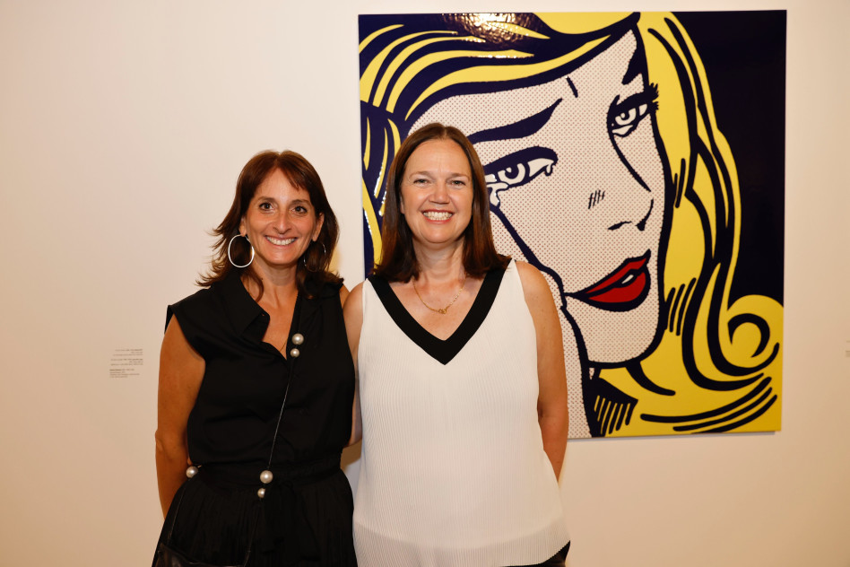 שירה יעבץ-אפל ומוריאל גולדשטיין&nbsp; (צילום: גיא יחיאלי)