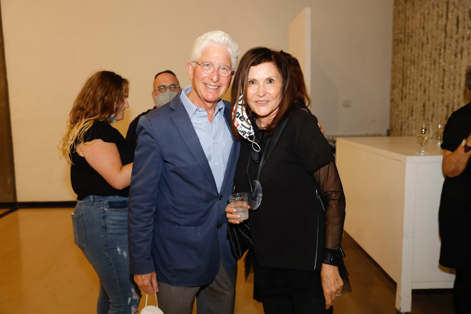 רחל ינאי וג'יימס סניידר (צילום: גיא יחיאלי)