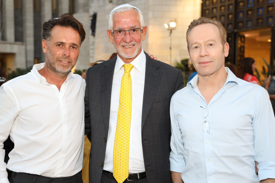 איתמר דויטשר, חיים טייב וברק רוזן (צילום: ינאי רובחה ופרי מנדלבוים)