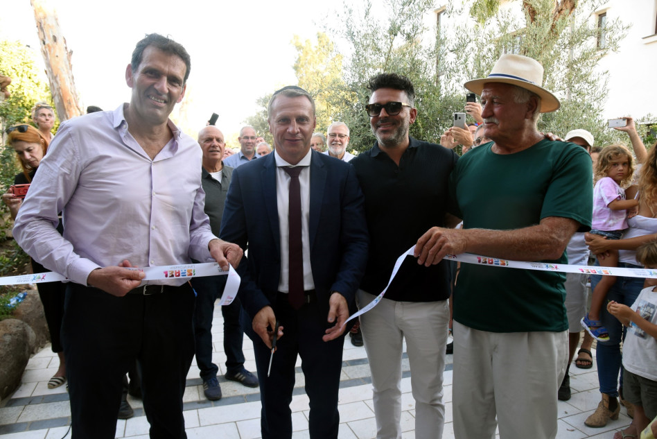 ליאו גלסר, ישי מלכה, יואל רזבוזוב, ואמיר הלוי (צילום: אביהו שפירא)