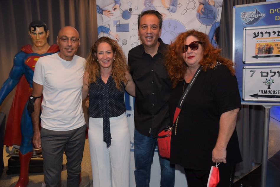 אסתי זקהיים, רועי כהן, ענבר בזק וירון גנדי (צילום: אבשלום ששוני)