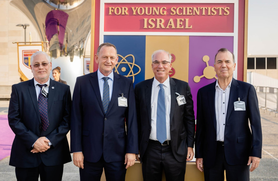 עמי אפלבאום, אבי פישר, יוחנן לוקר ואורי סיון (צילום: ערן בארי)