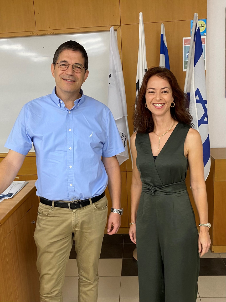 &nbsp;קרן פרימור-כהן ואלון סטופל&nbsp; (צילום: טל גסר)