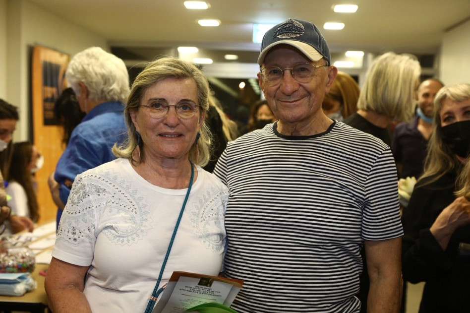 סמי וטובה סגול&nbsp; (צילום: אסף לב)