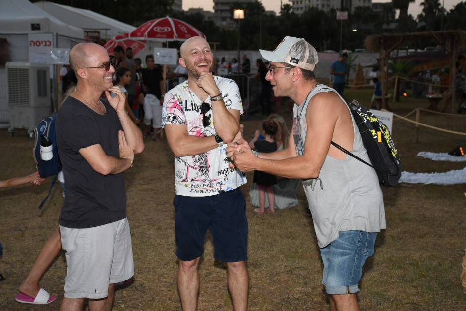 משה אשכנזי, אבי נוסבאום, ערן זרחוביץ' (צילום: אביב חופי)