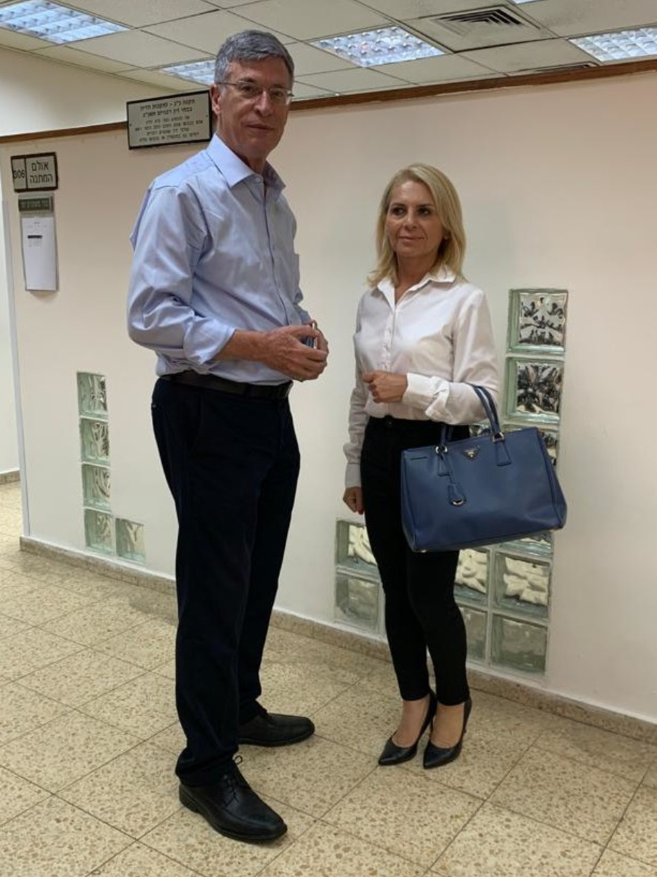 עו''ד בילינסון ואבשלום קור (צילום: משרד בילינסון)