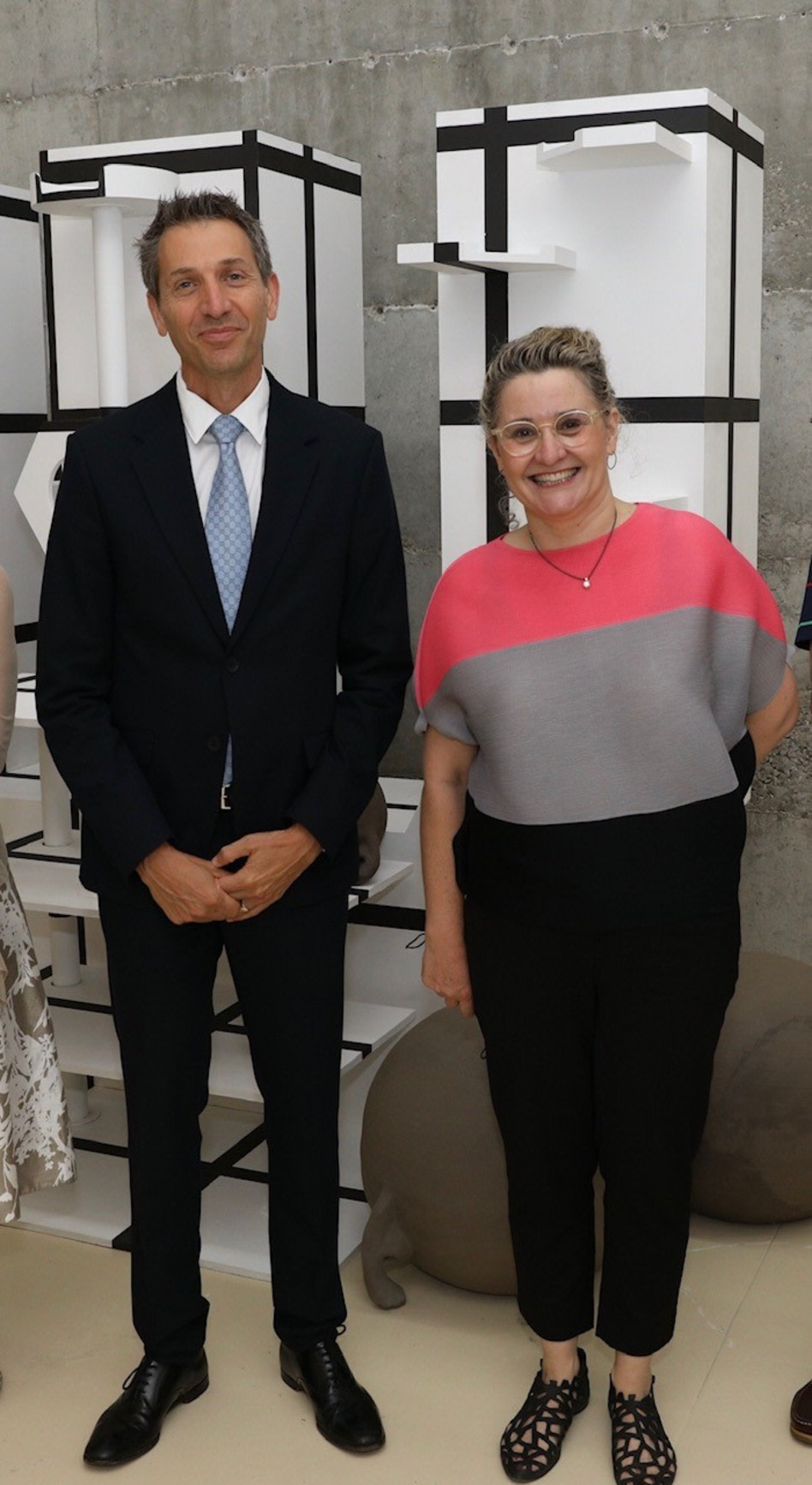 איה לוריא ואורי לוין  (צילום: רפי דלויה)