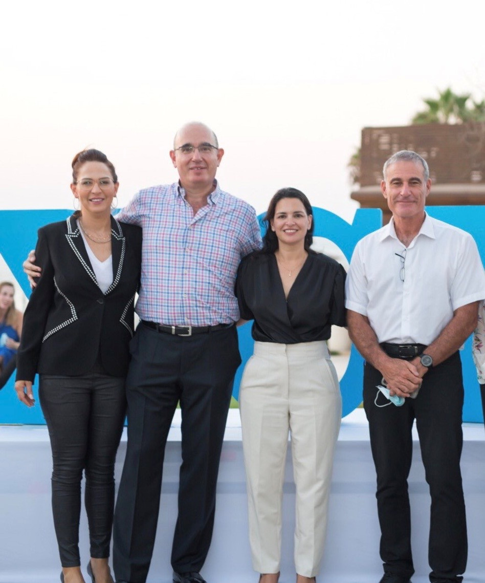 גידי מרק, עידית רובין, יורם טיץ ויפעת אורון (צילום: רעות פילפוביץ')