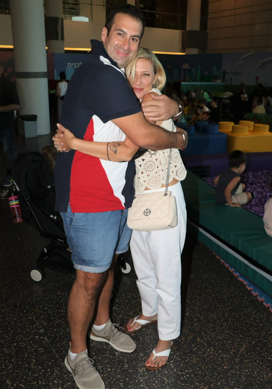 ליה גיל, קובי מאור (צילום: ניר פקין)