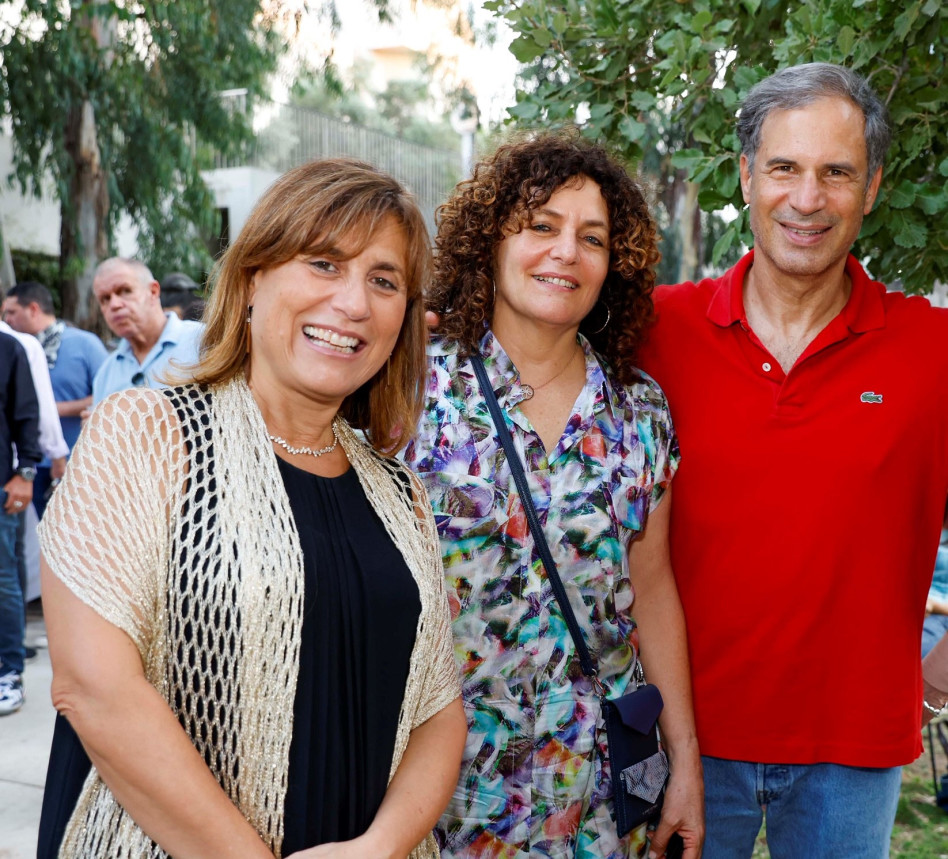 אורה ואיתן סטיבה וטניה כהן-עוזיאלי (צילום: גיא יחיאלי)