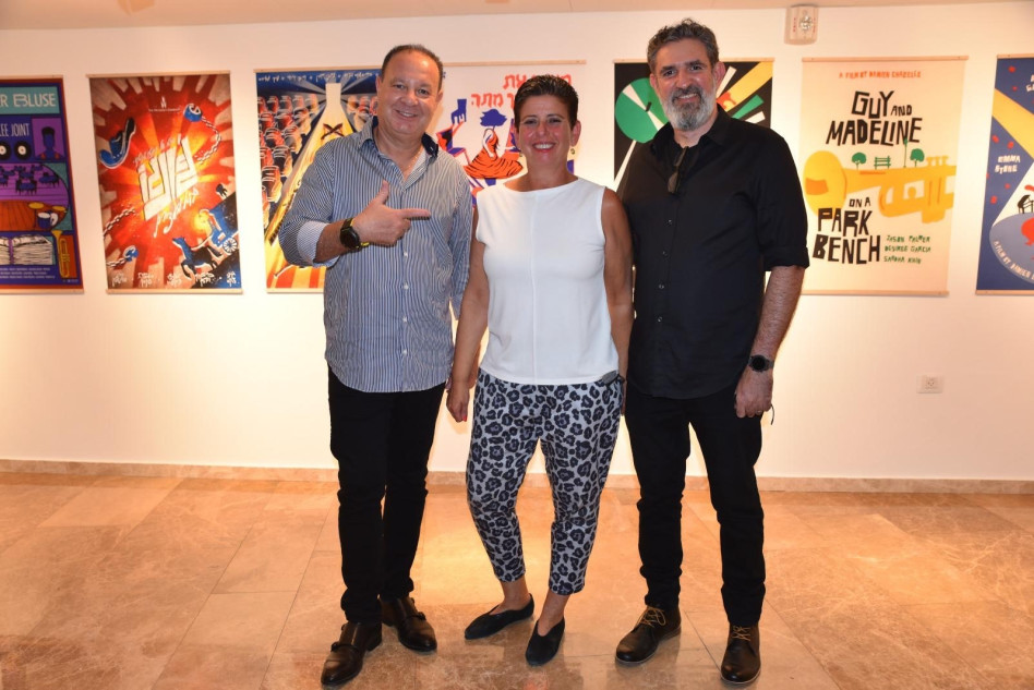 ארז גביש, דלית קורל ורוני חיימובסקי (צילום: יובל אראל)