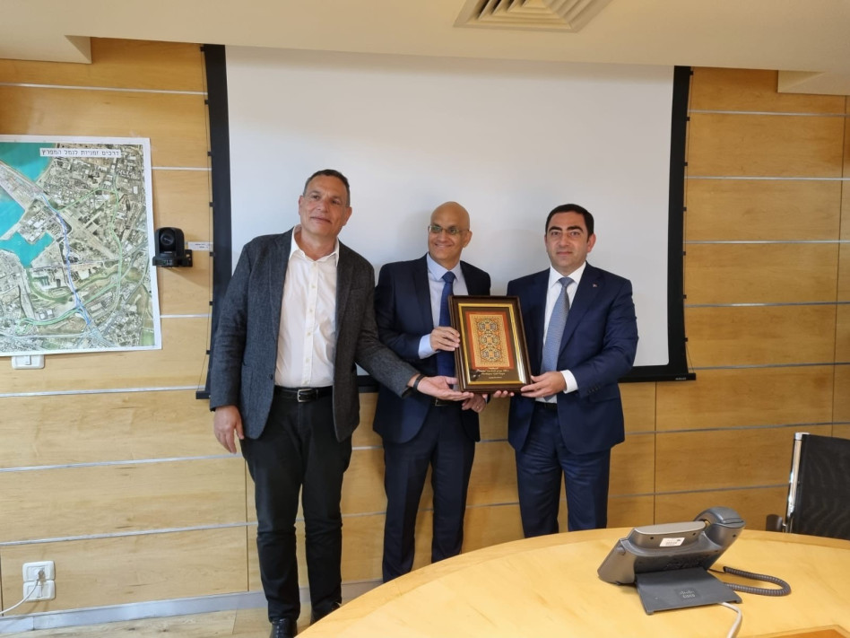 תלא זיידוב, עוזי יצחקי ויצחק בלומנטל (צילום: דור דוידיאן)