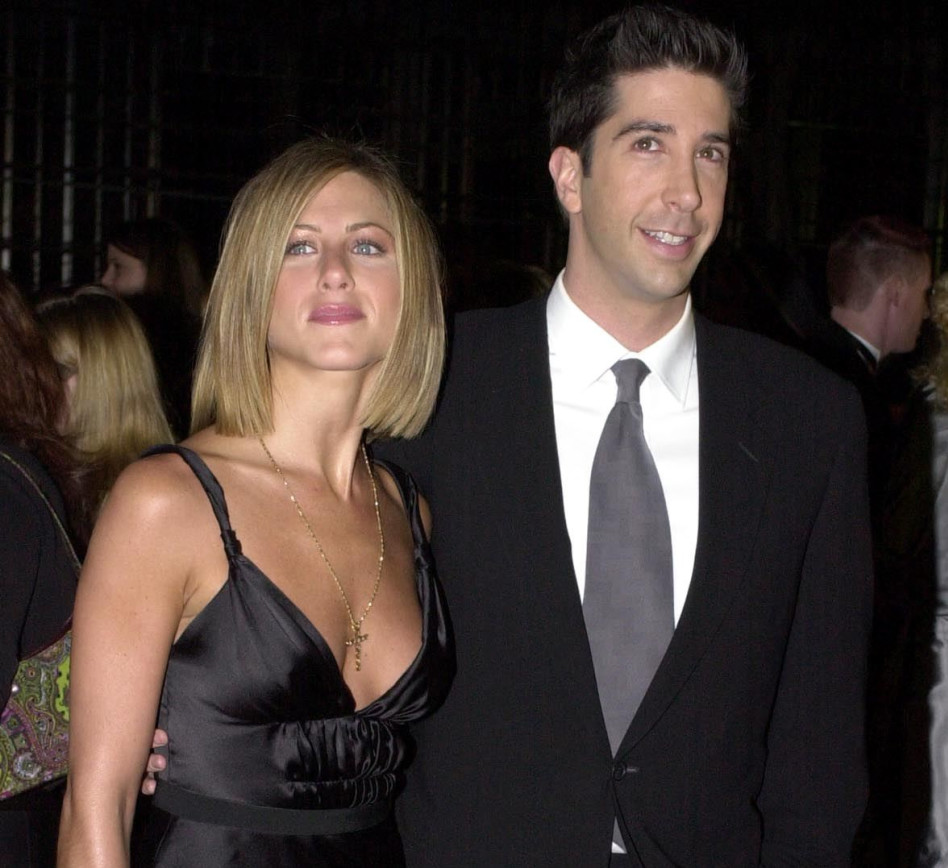 ג'ניפר אניסטון, דיוויד שווימר (צילום: Getty images, LUCY NICHOLSON)