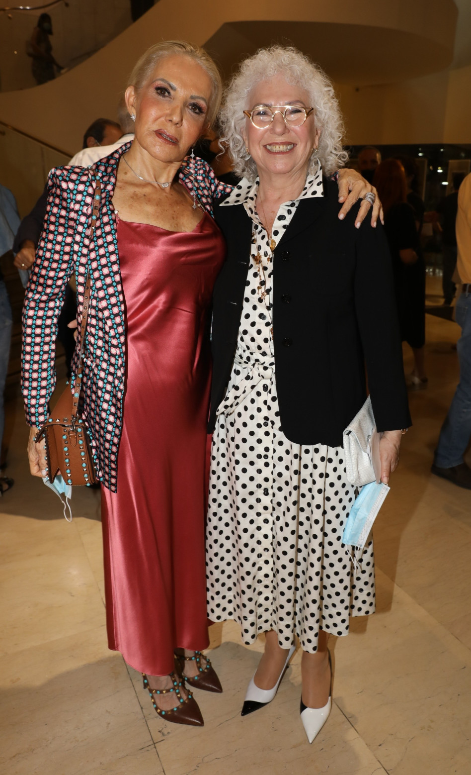 נילי פריאל ויהודית טיומקין (צילום: רפי דלויה)