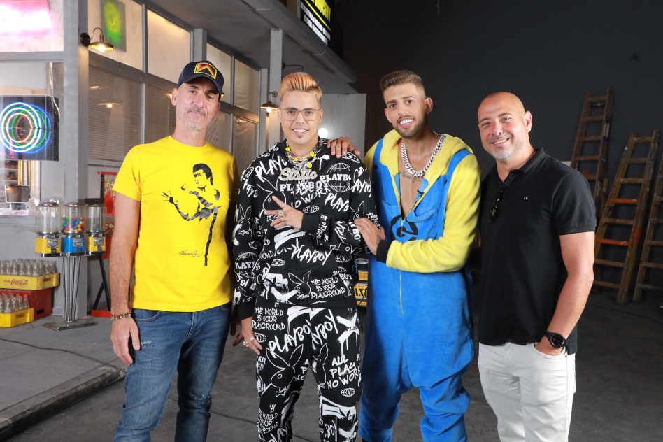 גיא פאוזנר, בן אל, סטטיק ואורן בר גיל (צילום: דנה קופל)