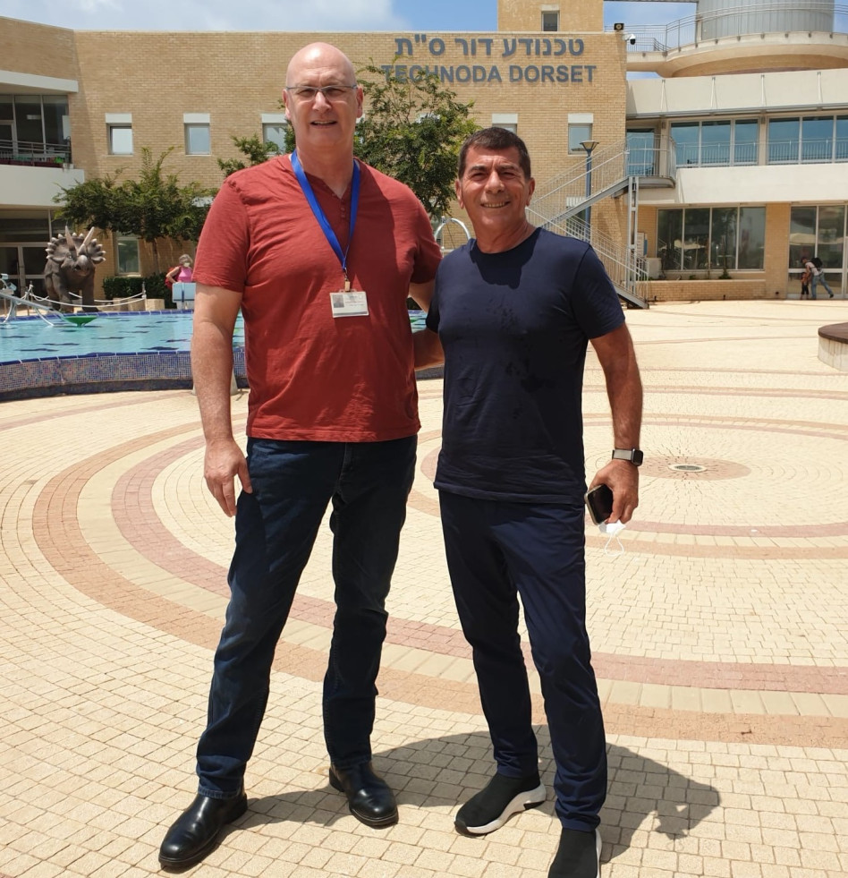 גבי אשכנזי וגדי מדור (צילום: מירית ינאי)